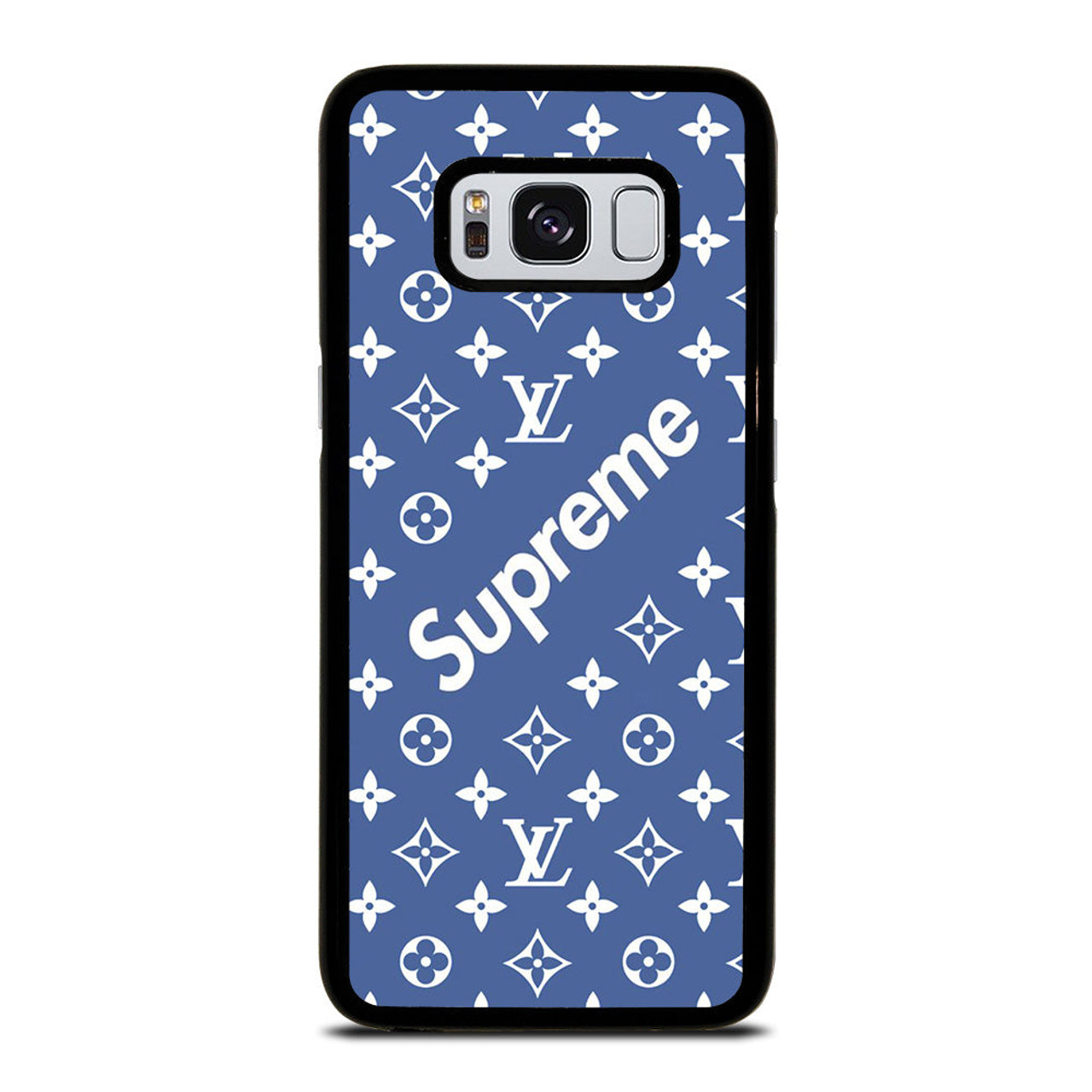 SUPREME LOUIS VUITTON BLUE Samsung Galaxy S8 Case Cover