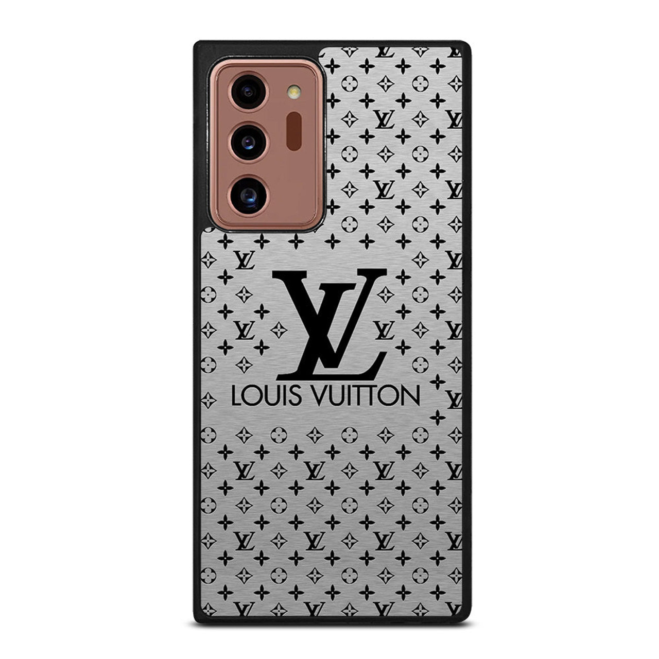 Classic White Louis Vuitton Seamless Pattern Samsung Galaxy Note 20 Ultra  (5G) Clear Case