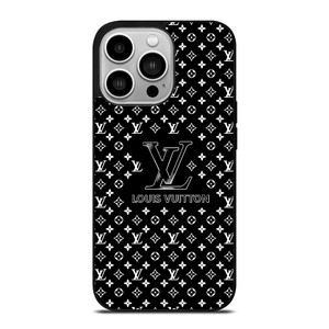 LOUIS VUITTON LV LOGO GRAY iPhone 15 Pro Case Cover