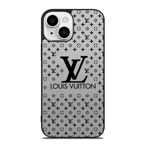LOUIS VUITTON LOGO GRAY iPhone 13 Mini Case Cover