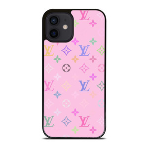 LOUIS VUITTON LV LOGO PINK iPhone 13 Mini Case Cover