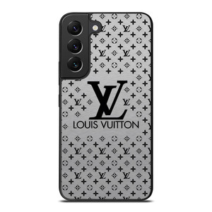 Gray Louis Vuitton Logo Samsung Galaxy S22 Case