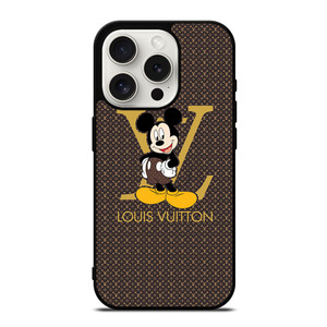 LOUIS VUITTON MICKEY MOUSE iPhone 15 Pro Case Cover