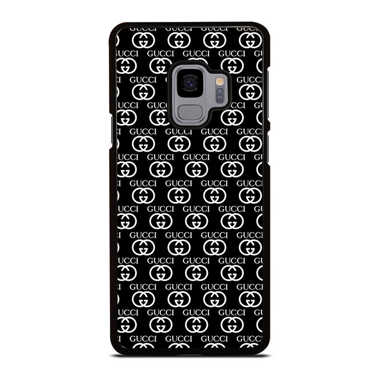 GUCCI COLLLAGE LOGO BLACK Samsung Galaxy S9 Case Cover