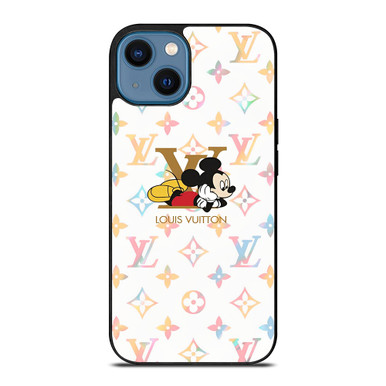 LOUIS VUITTON LV LOGO PINK MINNIE MOUSE iPhone 14 Case Cover