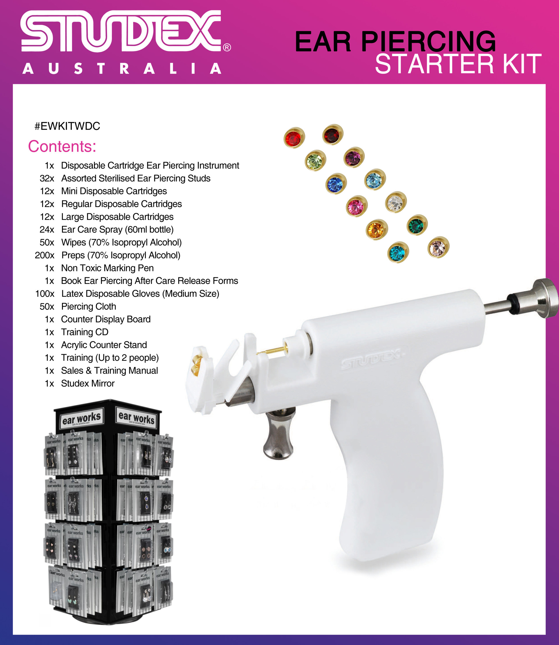 Studex Products Australian Piercing Systems (APS)