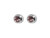 SYS75 Bezel Alexandrite Stud 3mm S/S/S