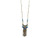 Steel Sapphire Sophia Blue and Teal Necklace