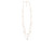 Steel Sapphire Grace Pearl & Crystal Necklace Rose GP