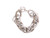 Steel Sapphire Lite Multi Chain Bracelet Rhodium