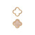 Mother Of Pearl Clover Stud Set GP