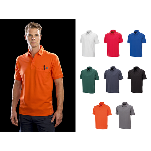 Result Workguard Work-Guard Apex pocket polo shirt