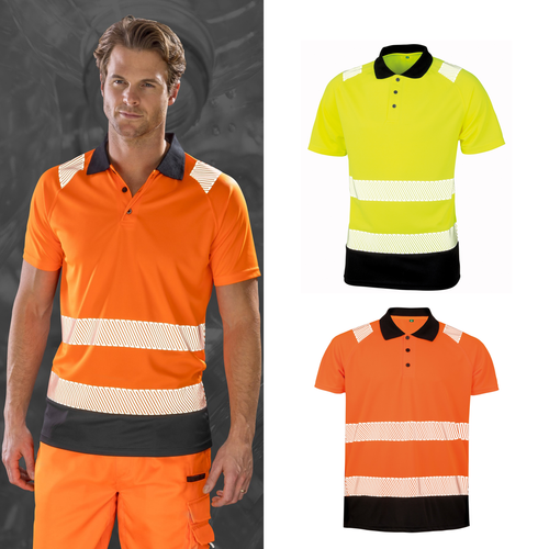 Result Genuine Recycled Recycled safety polo