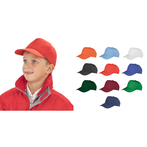 Result Headwear Boston junior 65/35 polycotton cap