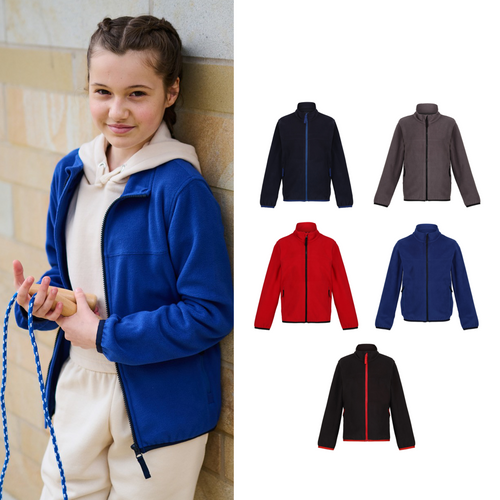 Regatta Junior Kids full-zip microfleece