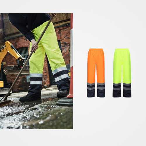 Regatta High Visibility Pro hi-vis insulated overtrousers