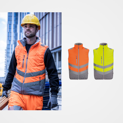 Regatta High Visibility Hi-vis two-tone thermal bodywarmer