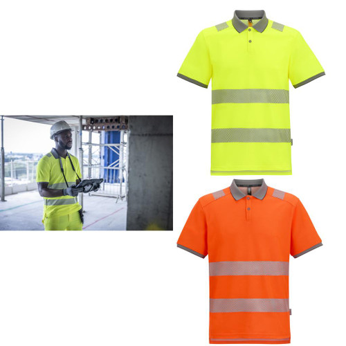 Regatta High Visibility Hi-vis pro comfort polycotton polo