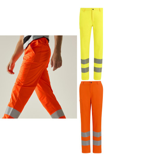 Regatta High Visibility Hi-vis pro contract stretch action trousers