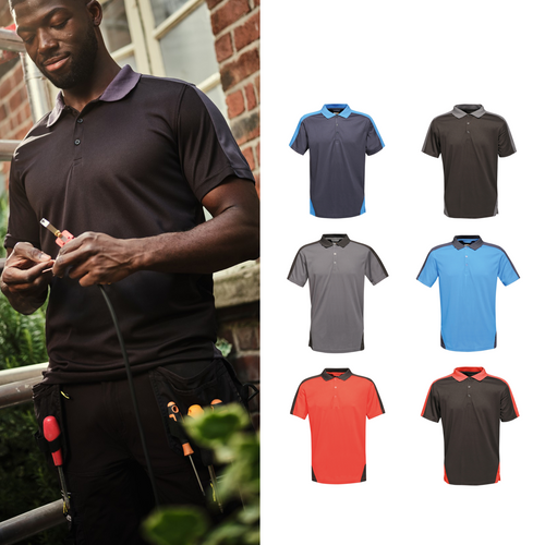 Regatta Professional Contrast wicking polo