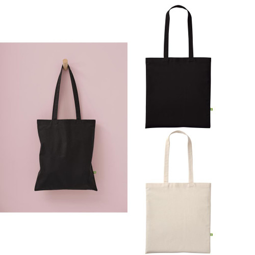 Nutshell® Organic cotton shopper long handle