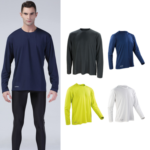Spiro quick-dry long sleeve t-shirt