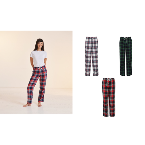 SF Women's tartan lounge pants