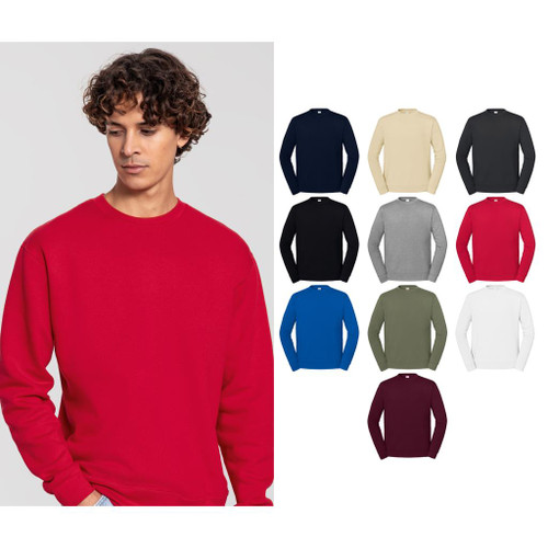 Fruit of the Loom Iconic premium set-in sweat
