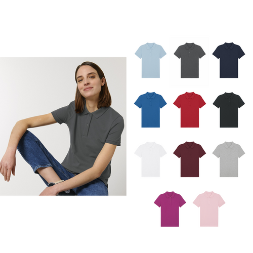 Stanley/Stella Stella Elliser women's fitted piqué short sleeve polo  (STPW333)