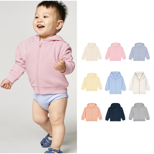 Stanley/Stella Baby Connector hoodie zip-through sweatshirt (STSB105)