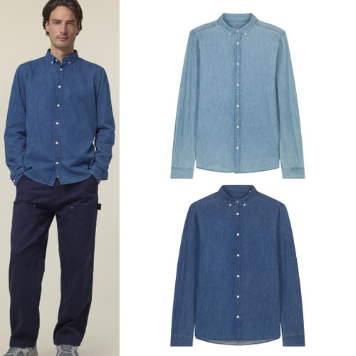 Stanley/Stella Stanley denim shirt (STWM967)