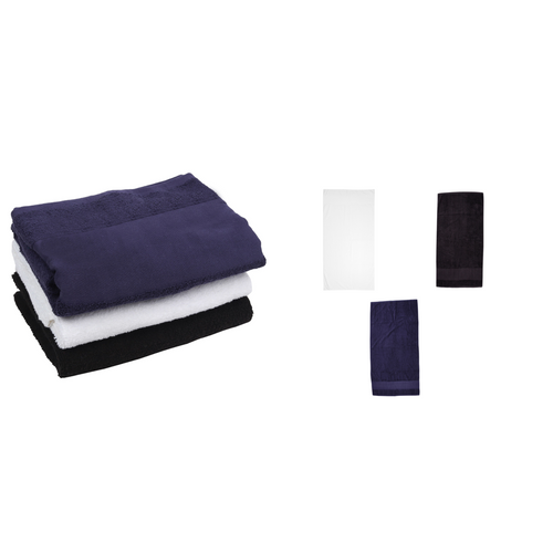 Towel City Printable border bath towel