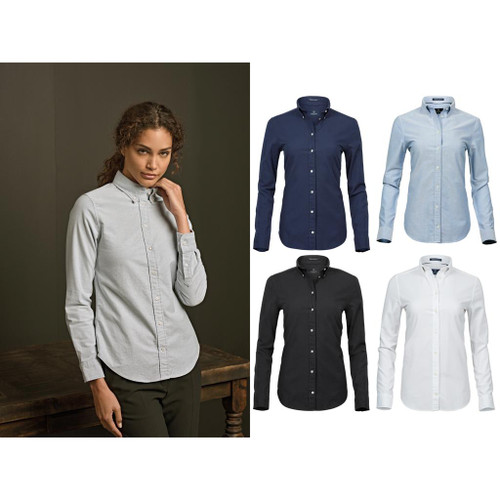 Tee Jays Women’s perfect Oxford shirt (4001)