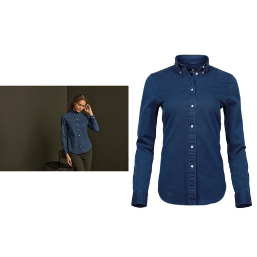Tee Jays Women’s casual twill shirt (4003)