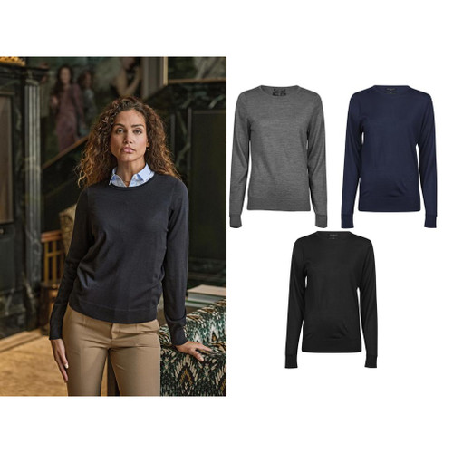 Tee Jays Women’s crew neck (6006)