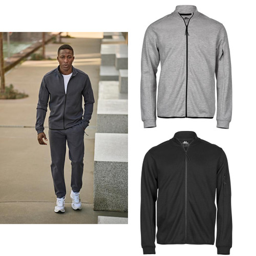 Tee Jays Athletic full-zip sweatshirt (5704)