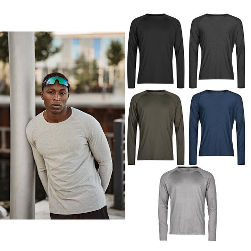Tee Jays Long sleeve CoolDry tee (7022)