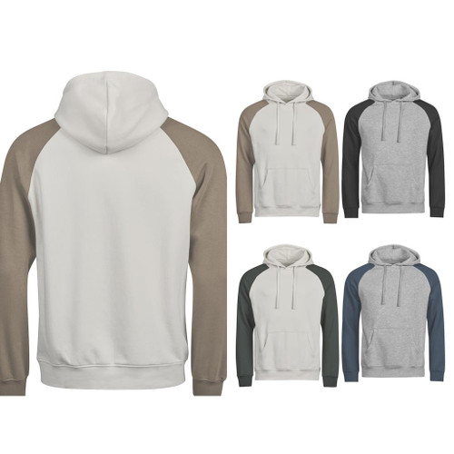 Tee Jays UNLABELED two-tone hooded sweatshirt (5156)
