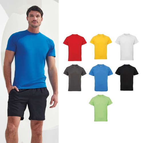 TriDri® panelled tech tee