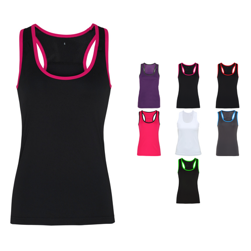Women's TriDri® panelled fitness vest