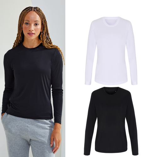Women's TriDri® long sleeve performance t-shirt