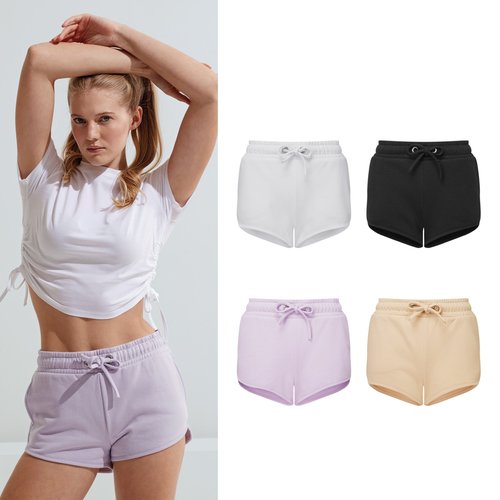 Women’s TriDri® recycled retro jogger shorts