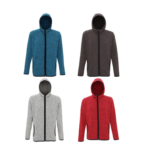 TriDri® Melange knit fleece jacket