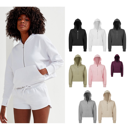 Women's TriDri® 1/2 zip hoodie