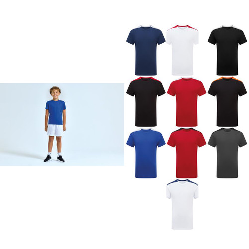 Kids TriDri® Contrast performance t-shirt
