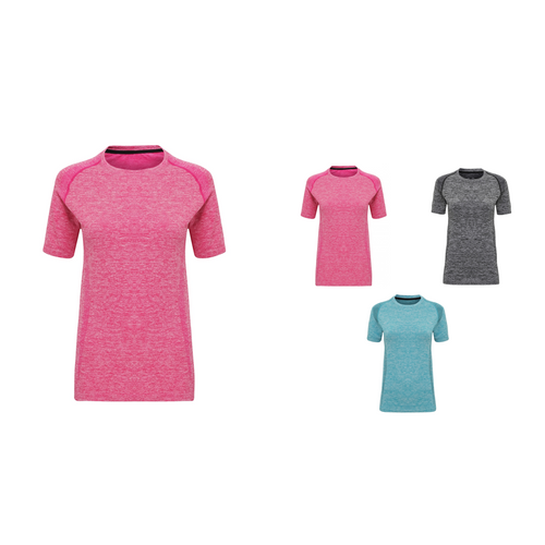 Women's TriDri® seamless '3D fit' multi-sport performance short sleeve top