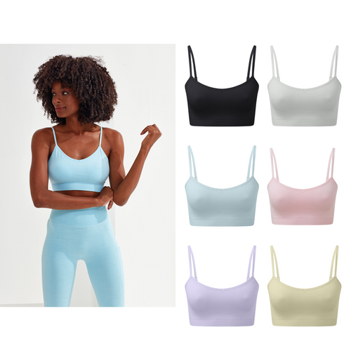 Women's TriDri® recycled seamless 3D fit multi-sport flex bra