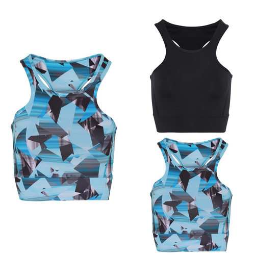 TriDri® performance sports mid-length bra (low impact)