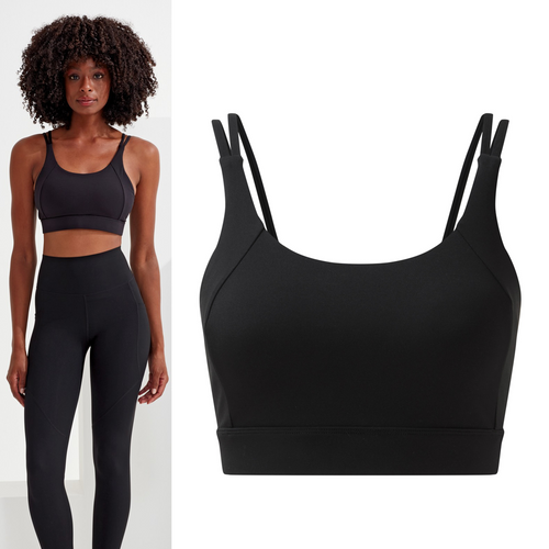 Women's TriDri® crossback sports bra (medium impact)