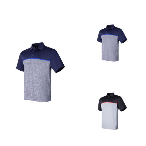 Under Armour Golf UA playoff 3.0 stripe polo LB – edge lit